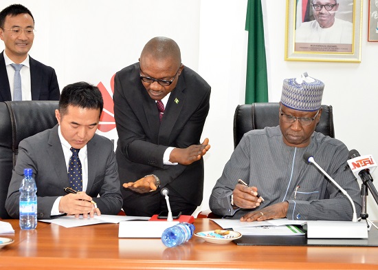 FGN AND HUAWEI TECHNOLOGIES SIGNS A MOU ON CAPACITY BUILDING IN ICT