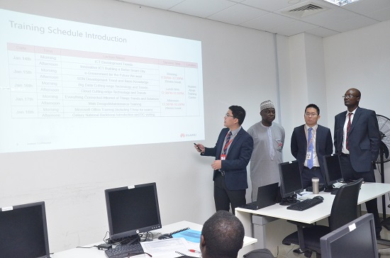 FGN and Huawei Technologies Nigeria Limited commences the training of 1,000 public servants under the ICT4Change Programme