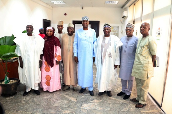 SGF RECEIVES UN75 DELEGATION IN HIS OFFICE