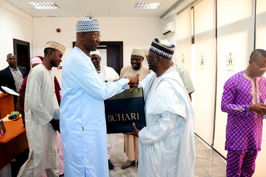 SGF RECEIVES UN75 DELEGATION IN HIS OFFICE