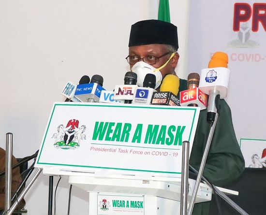 HON. MINISTER OF HEALTH DR. OSAGIE EHANIRE's STATEMENT AT DAILY P.T.F BRIEFING ON NATIONAL COVID-19 OUTBREAK RESPONSE on May 8, 2020   As the COVID-19 pandemic increases and progresses to community transmission level in Nigeria, the Federal Ministry of He