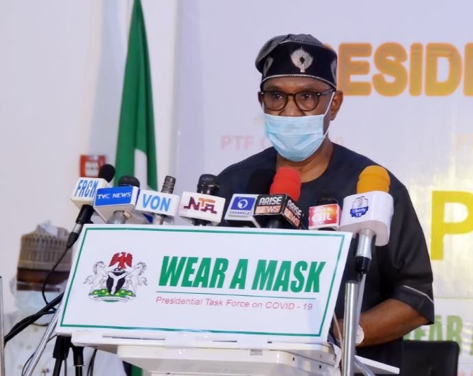 PRESS BRIEFING BY HON. MINISTER OF HEALTH, DR. OSAGIE EHANIRE AT THE PRESIDENTIAL TASK FORCE ON COVID-19 PRESS BRIEFING ON MONDAY 18TH MAY, 2020