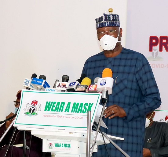 REMARKS BY THE SECRETARY TO THE GOVERNMENT OF THE FEDERATION/CHAIRMAN, PRESIDENTIAL TASK FORCE ON COVID-19 AT THE NATIONAL BRIEFING OF THURSDAY, 11th JUNE, 2020